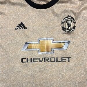 Adidas Manchester United Beige Jersey